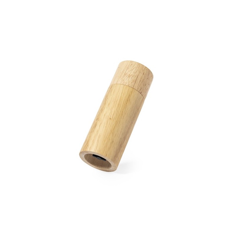 Moulin Éco-responsable à Sel et Poivre Pratique - Yonan Matières : bois goodies publicitaire événementiel