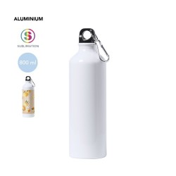 Bidon Personnalisable 800ml Sublimation Bredix Matières : aluminium Couleurs : blanc 2