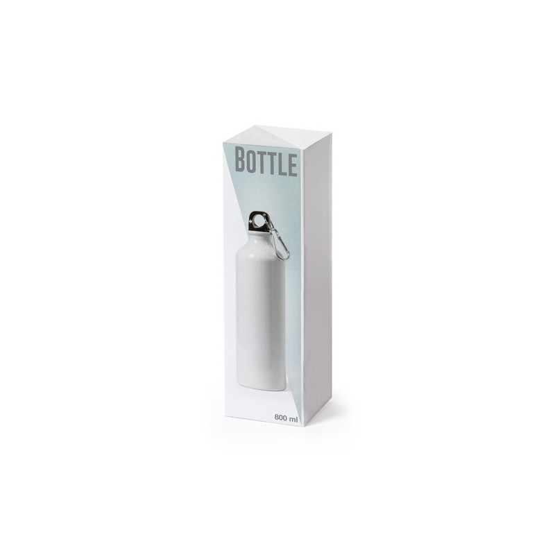 Bidon Personnalisable 800ml Sublimation Bredix Matières : aluminium Couleurs : blanc impression haute définition