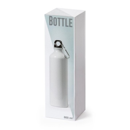 Bidon Personnalisable 800ml Sublimation Bredix Matières : aluminium Couleurs : blanc impression haute définition