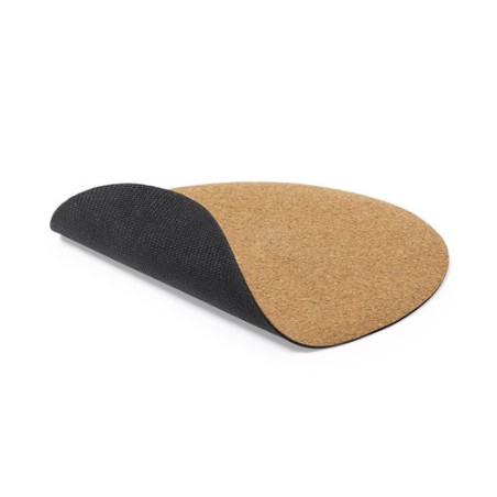 Tapis Souris Topick Circulaire en Liège Naturel