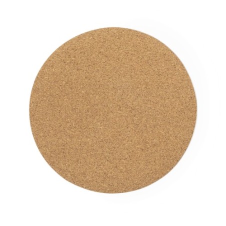 Tapis Souris Topick Circulaire en Liège Naturel