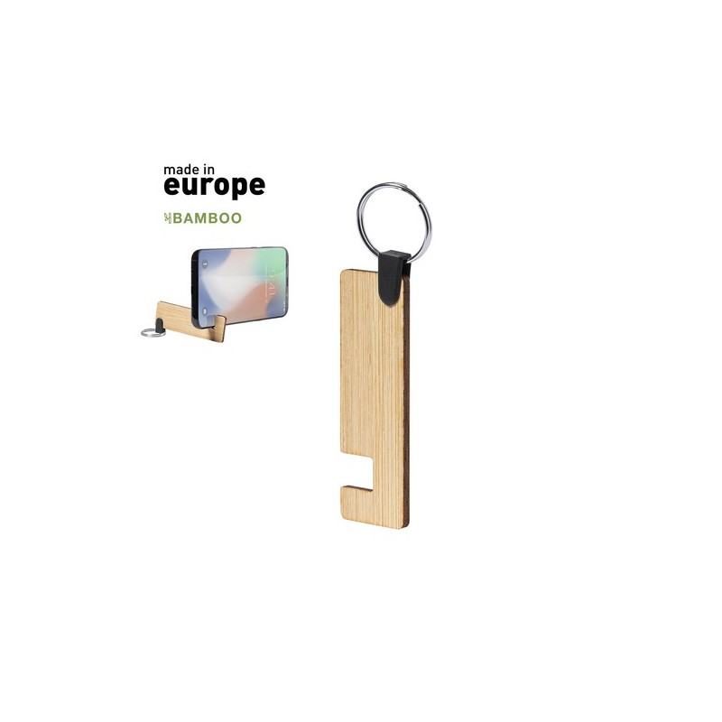 Porte-Clés Support Evans en Bambou Naturel