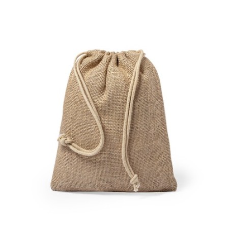 Sac en Jute Personnalisé Éco-responsable Lesky Matières : jute goodies publicitaire événementiel