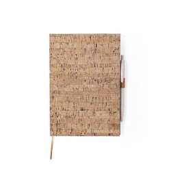 Bloc Notes Éco-responsable Élégant Personnalisé Coquel Matières : liège impression haute définition