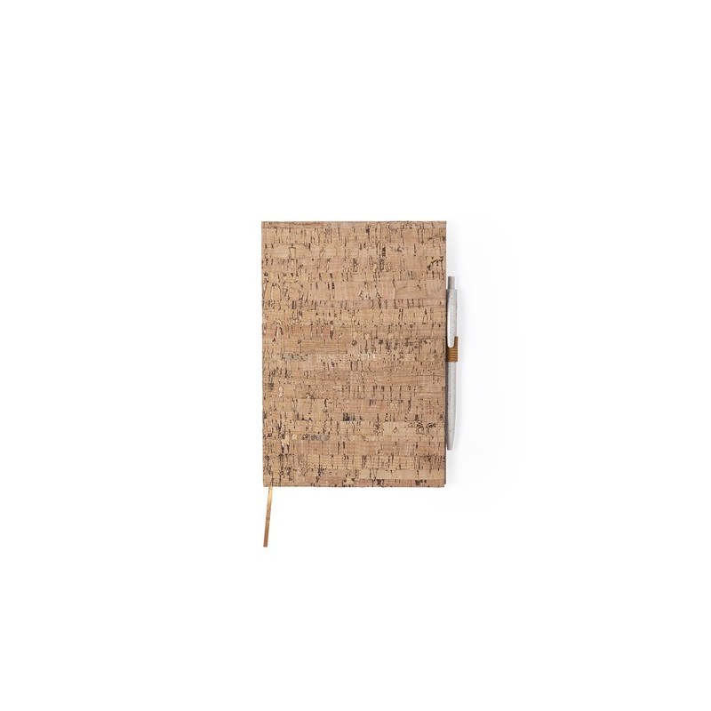 Bloc Notes Éco-responsable Élégant Personnalisé Coquel Matières : liège impression haute définition