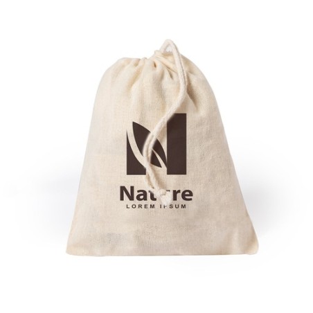 Sac Éco-responsable Pliable Personnalisé pas cher Nacry Matières : coton Couleurs : naturel impression haute définition