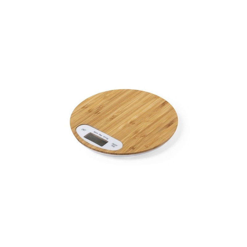 Balance Éco-responsable et Précise Personnalisée Pas Cher - Hinfex Matières : bambou