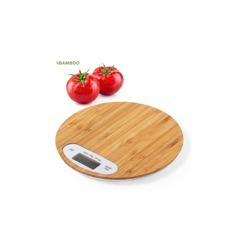 Balance Éco-responsable et Précise Personnalisée Pas Cher - Hinfex Matières : bambou impression haute définition