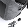 Sac à Dos Éco-responsable Personnalisé avec Chargeur USB Intégré Koneit Matières : polyester Couleurs : gris livraison express 2