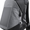 Sac à Dos Éco-responsable Personnalisé avec Chargeur USB Intégré Koneit Matières : polyester Couleurs : gris objet promotionnel 