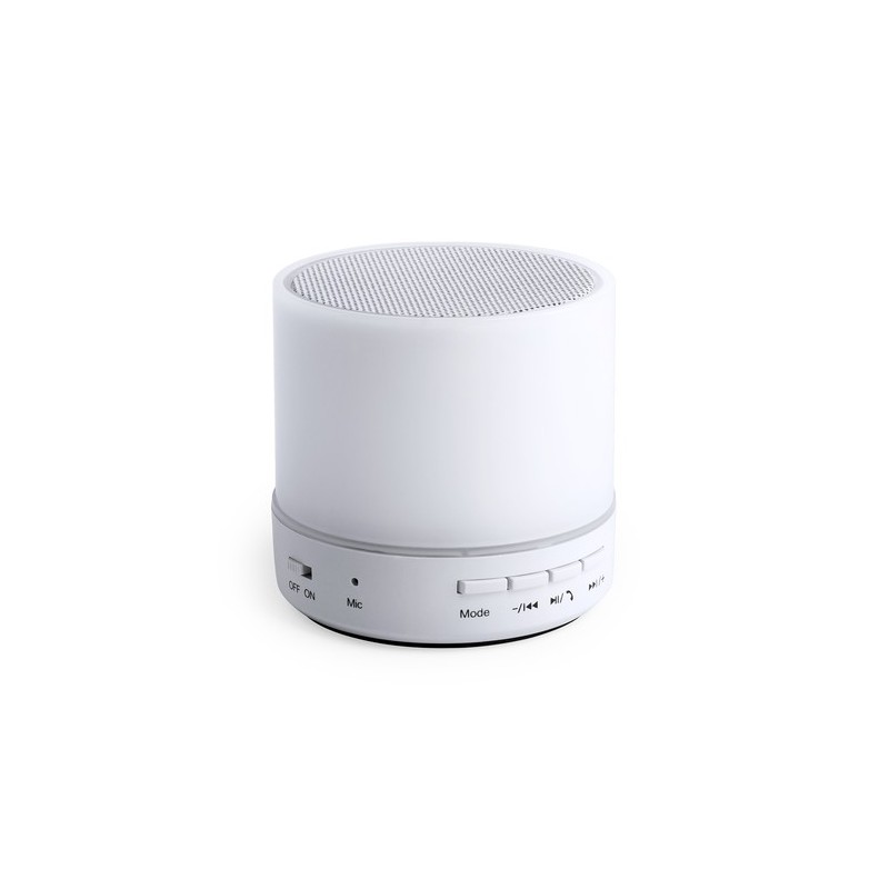 Haut-Parleur Bluetooth et LED Personnalisé pas cher - Stockel Couleurs : blanc