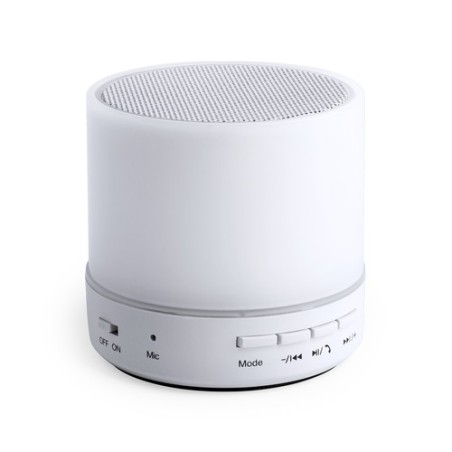 Haut-Parleur Bluetooth et LED Personnalisé pas cher - Stockel Couleurs : blanc