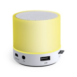 Haut-Parleur Bluetooth et LED Personnalisé pas cher - Stockel Couleurs : blanc impression haute définition