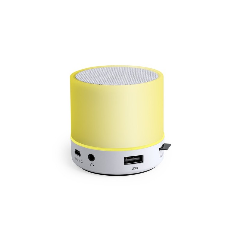 Haut-Parleur Bluetooth et LED Personnalisé pas cher - Stockel Couleurs : blanc impression haute définition