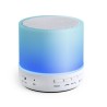 Haut-Parleur Bluetooth et LED Personnalisé pas cher - Stockel Couleurs : blanc marquage laser ultra précis