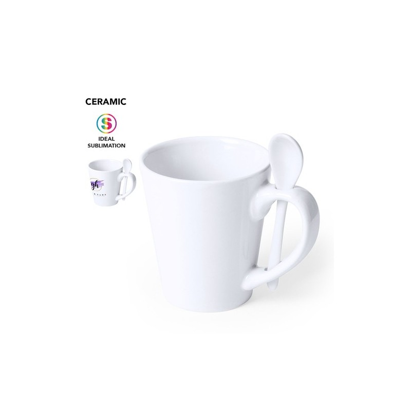 Mug Personnalisé Sublimation Unique - Kaffir Matières : céramique Couleurs : blanc goodies publicitaire événementiel
