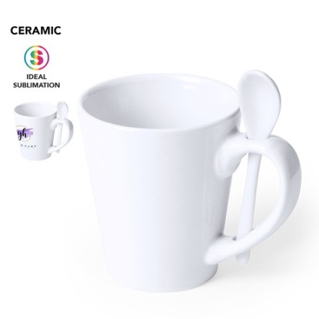 Mug Personnalisé Sublimation Unique - Kaffir Matières : céramique Couleurs : blanc goodies publicitaire événementiel