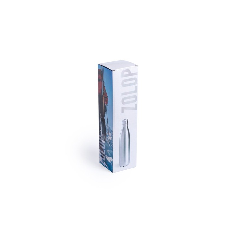 Bouteille Isotherme Éco-responsable Personnalisée - Bidon Thermique Zolop Matières : acier inoxydable impression haute définitio