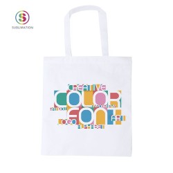 Sac shopping personnalisable  Mirtal - Sac sublimation publicitaire Matières : polypropylène (PP) Couleurs : blanc 2