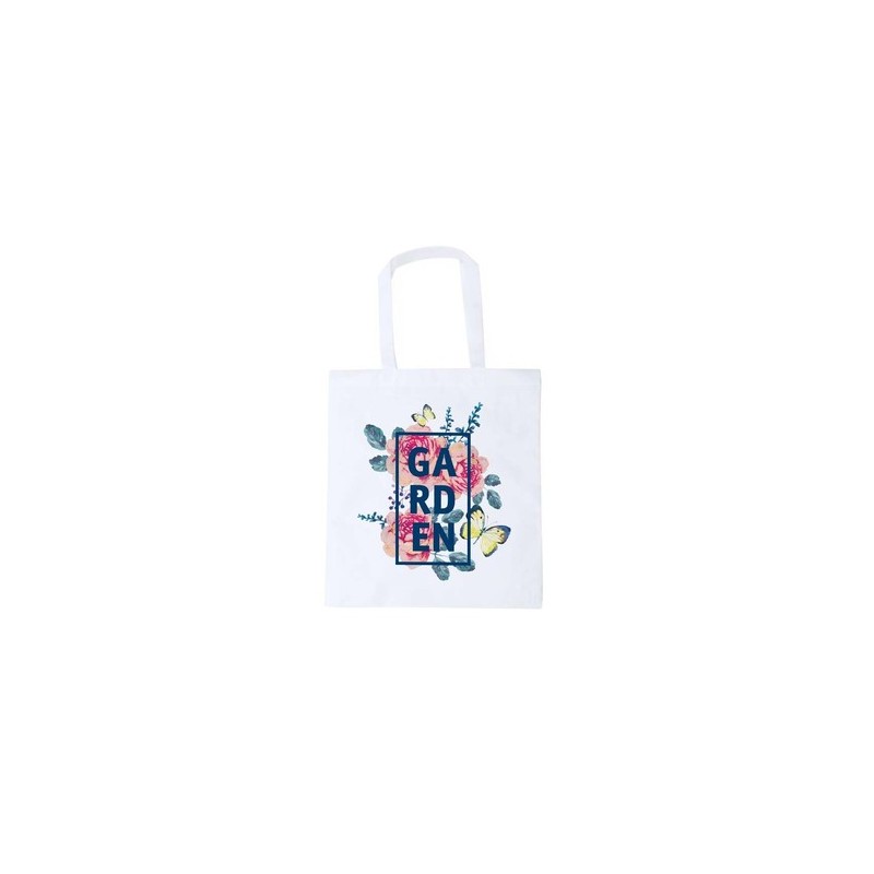 Sac shopping personnalisable  Mirtal - Sac sublimation publicitaire Matières : polypropylène (PP) Couleurs : blanc cadeau entrep