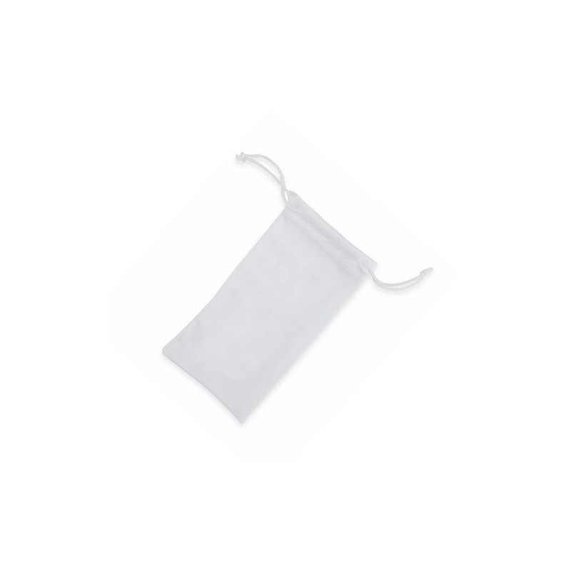 Étui à lunettes personnalisable et publicitaire - Ekain Matières : polyester Couleurs : blanc