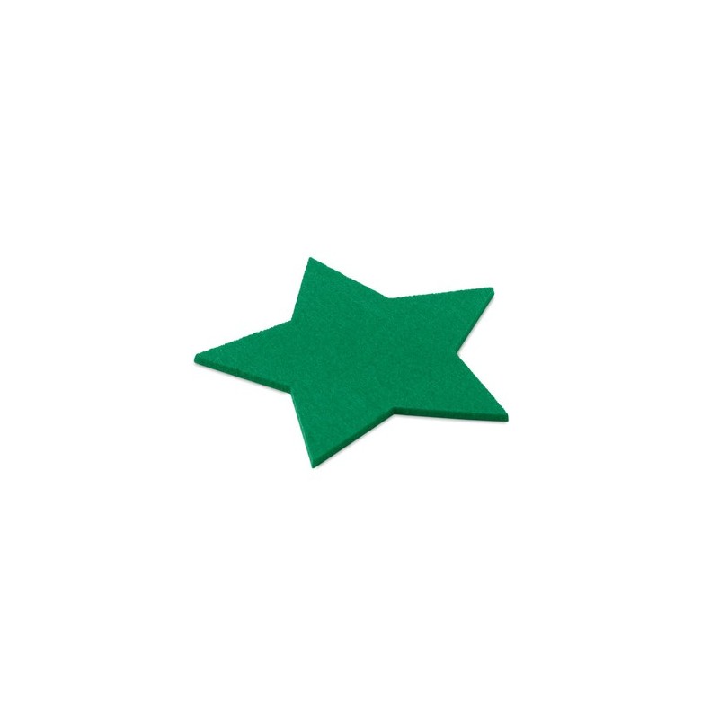 Sous Verres Étoiles en Feutre RPET - Écolos et Élégants