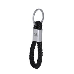 Porte-clés personnalisé pas cher Serlong Matières : métal Couleurs : noir 2