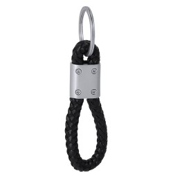 Porte-clés personnalisé pas cher Serlong Matières : métal Couleurs : noir cadeau entreprise pas cher
