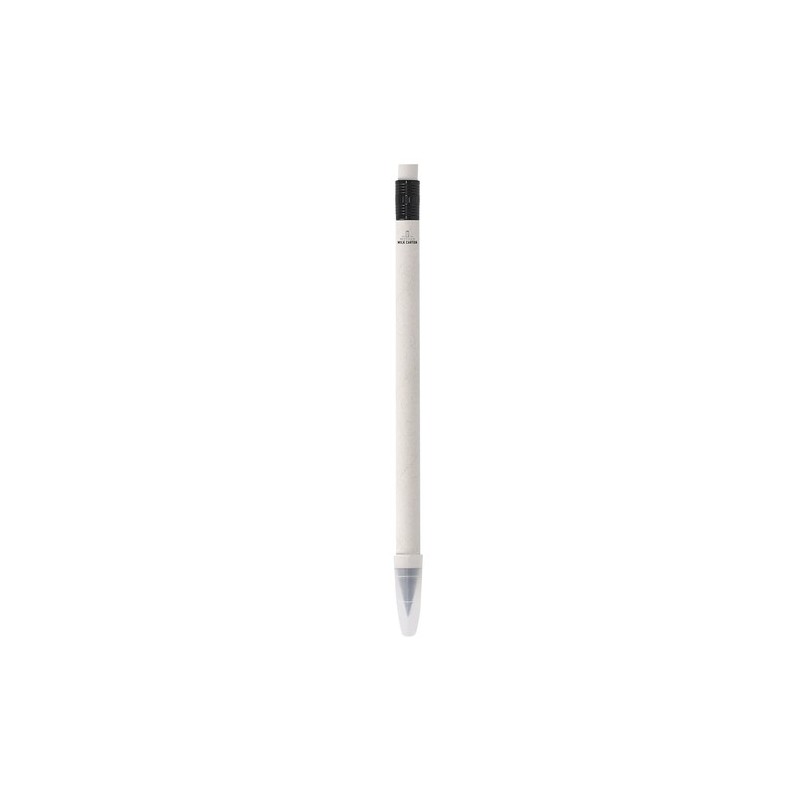Crayon personnalisé éternel Horrocks pas cher Couleurs : blanc Matières : carton de lait recyclé goodies publicitaire événementi