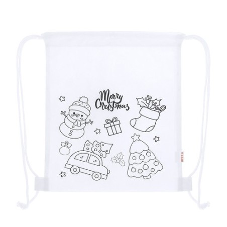 Sac à Dos personnalisé pas cher Taky Matières : PET recyclé Couleurs : blanc