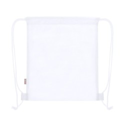 Sac à Dos personnalisé pas cher Taky Matières : PET recyclé Couleurs : blanc marquage laser ultra précis
