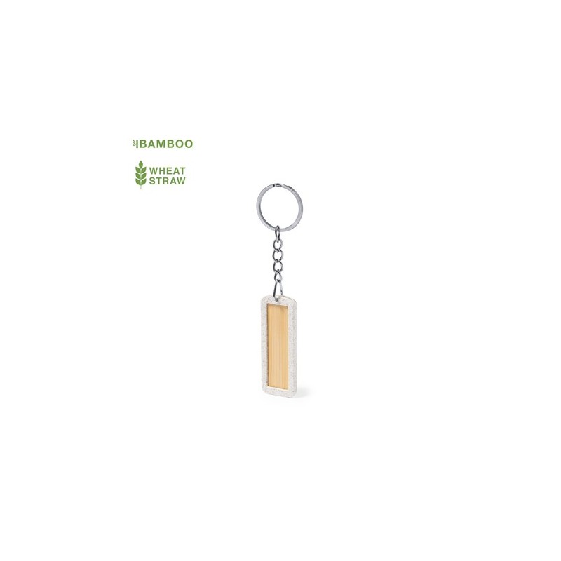 Porte-Clés Éco-responsable Personnalisé en Bois - Veterson Matières : ABS