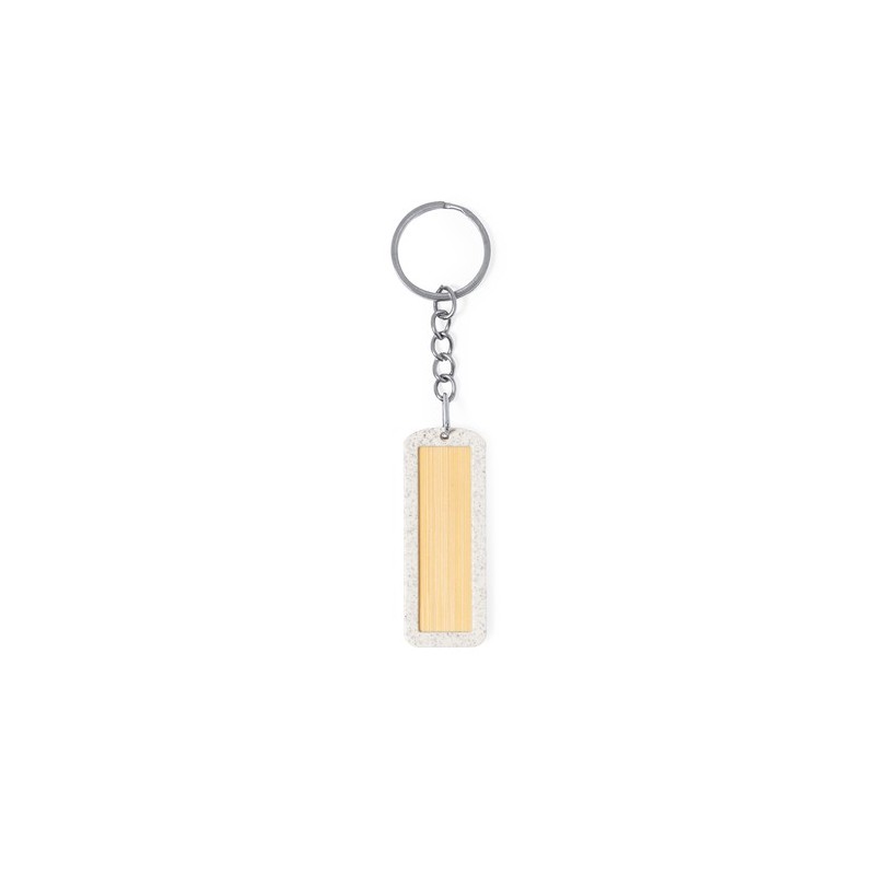 Porte-Clés Éco-responsable Personnalisé en Bois - Veterson Matières : ABS personnalisable avec votre logo