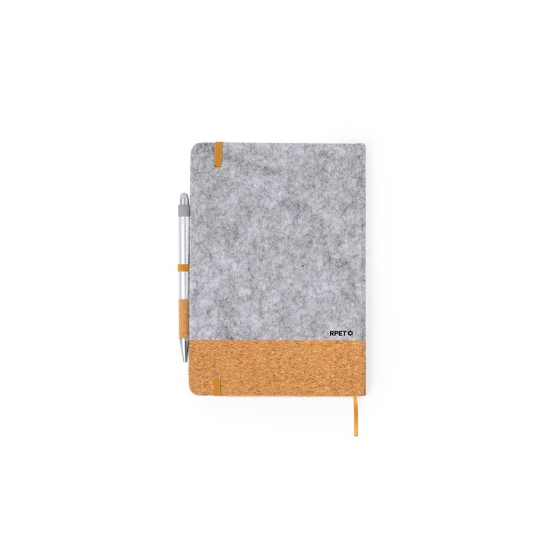 Set Écolo Personnalisé de Carnet et Stylo - Webermax Matières : liège impression haute définition