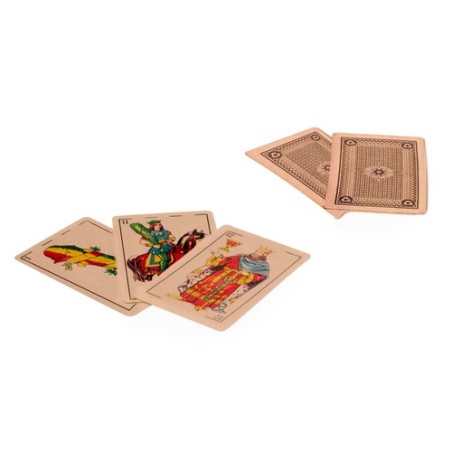 Jeu de Cartes Éco-responsable Brisca Personnalisé Matières : carton recyclé goodies publicitaire événementiel