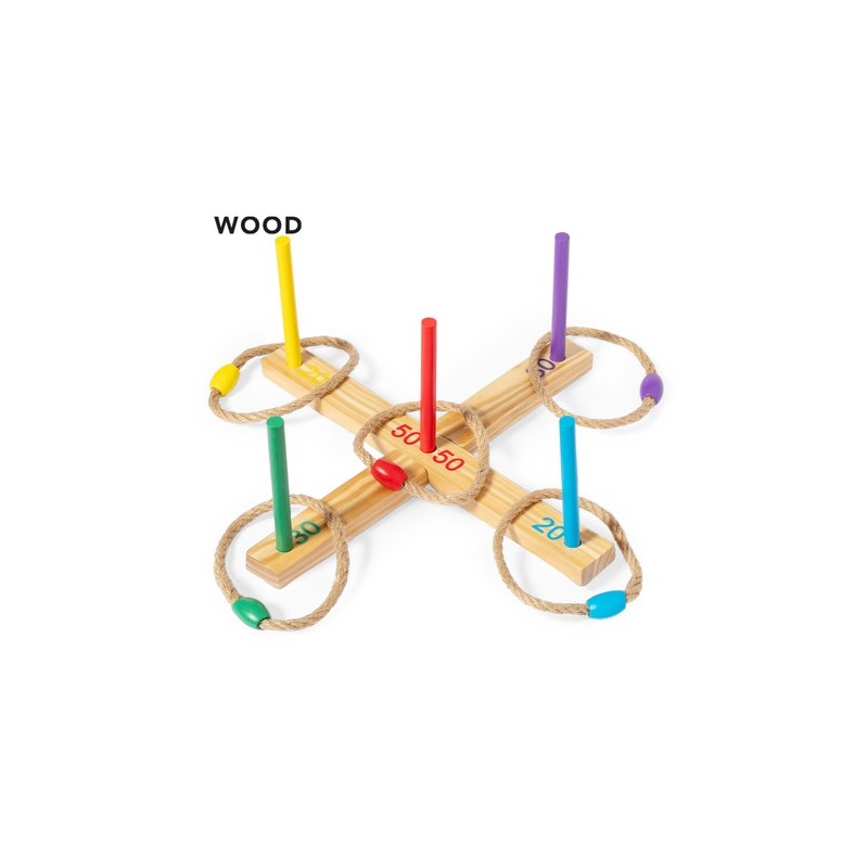 Jeu de Plage Fun et Détente Personnalisé pas cher Madis Matières : bois