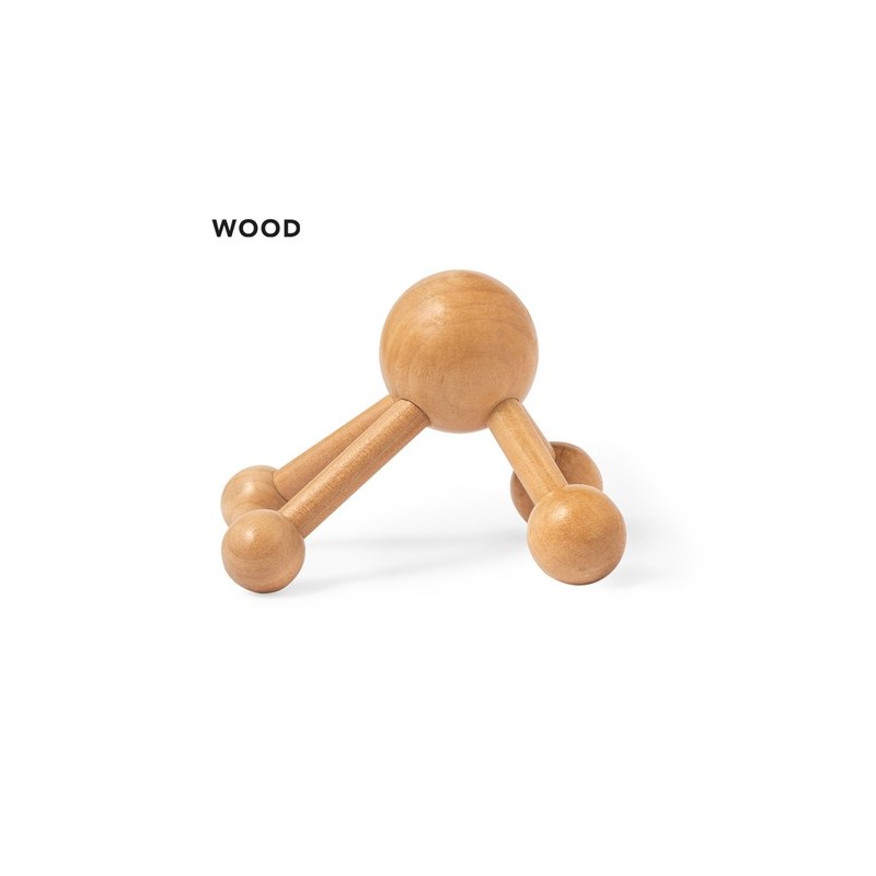 Masseur Avati en Bois Naturel - Bien-Être Assuré