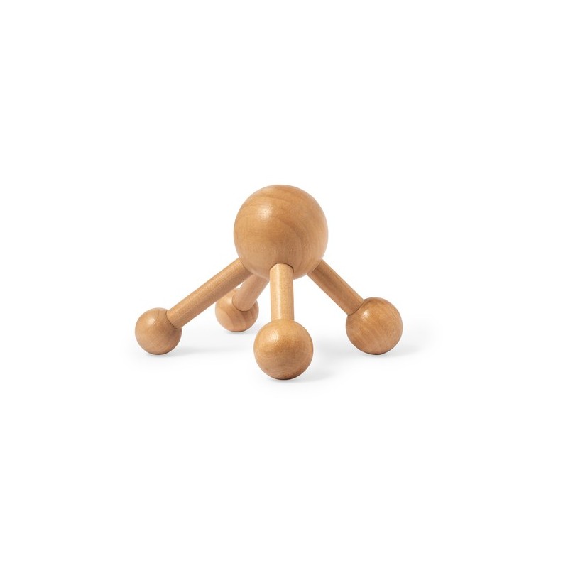 Masseur Personnalisé Éco-responsable Avati - Soulagement et Bien-être Abordable Matières : bois goodies publicitaire événementie