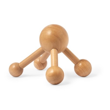 Masseur Personnalisé Éco-responsable Avati - Soulagement et Bien-être Abordable Matières : bois goodies publicitaire événementie