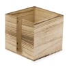 Porte-Serviettes en Bois Naturel Personnalisé Yingo Matières : bois personnalisable avec votre logo