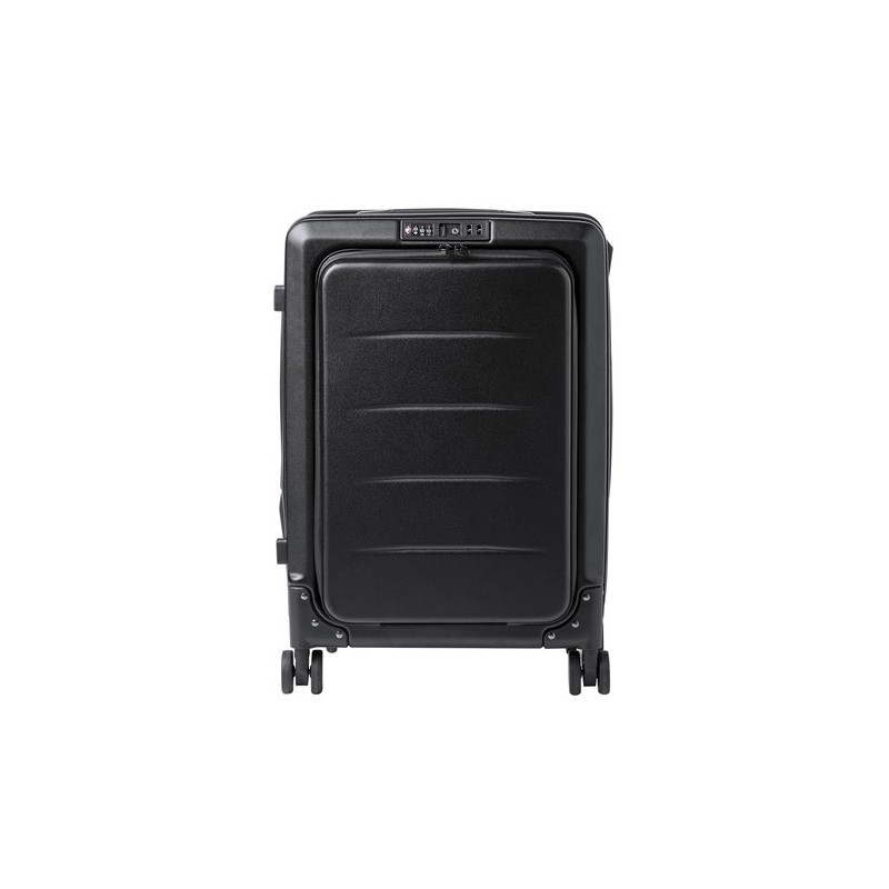 Trolley Pliable Personnalisé Éco-responsable Dopkin Matières : ABS Couleurs : noir