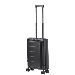 Trolley Pliable Personnalisé Éco-responsable Dopkin Matières : ABS Couleurs : noir goodies publicitaire événementiel