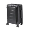 Trolley Pliable Personnalisé Éco-responsable Dopkin Matières : ABS Couleurs : noir impression haute définition
