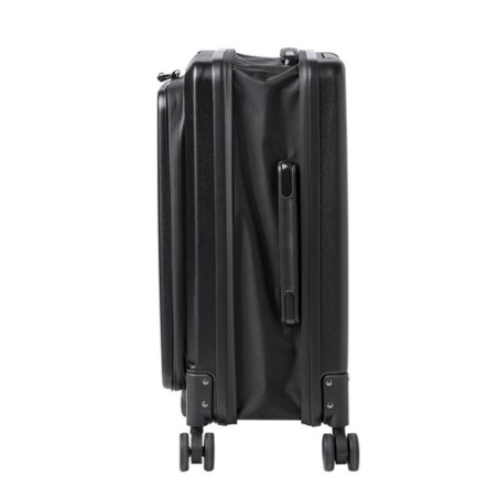 Trolley Pliable Personnalisé Éco-responsable Dopkin Matières : ABS Couleurs : noir marquage laser ultra précis