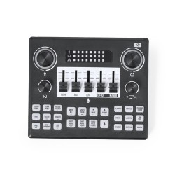 Table de Mixage Personnalisée Haute Performance Audio pas cher Valdy Couleurs : noir