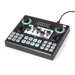 Table de Mixage Personnalisée Haute Performance Audio pas cher Valdy Couleurs : noir cadeau entreprise pas cher