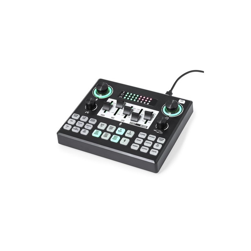Table de Mixage Personnalisée Haute Performance Audio pas cher Valdy Couleurs : noir cadeau entreprise pas cher