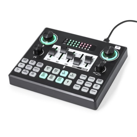 Table de Mixage Personnalisée Haute Performance Audio pas cher Valdy Couleurs : noir cadeau entreprise pas cher
