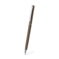 Stylo Éco-responsable Personnalisé - Objets Publicitaires Perte Matières : ABS Couleurs : naturel cadeau entreprise pas cher